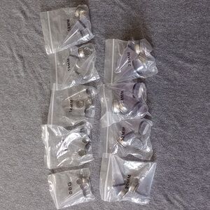 Ear Stretching Kit Clear Gauging Gauge Earrings Plugs